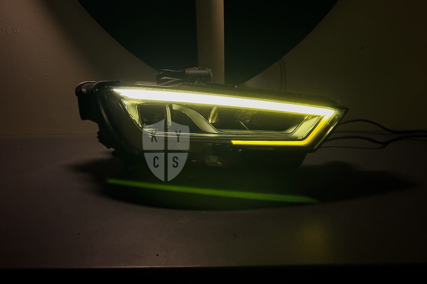 Audi A3 S3 RS3 (8V) Headlight Refurbishment & Repair From Burnt Yellowing LED DRL