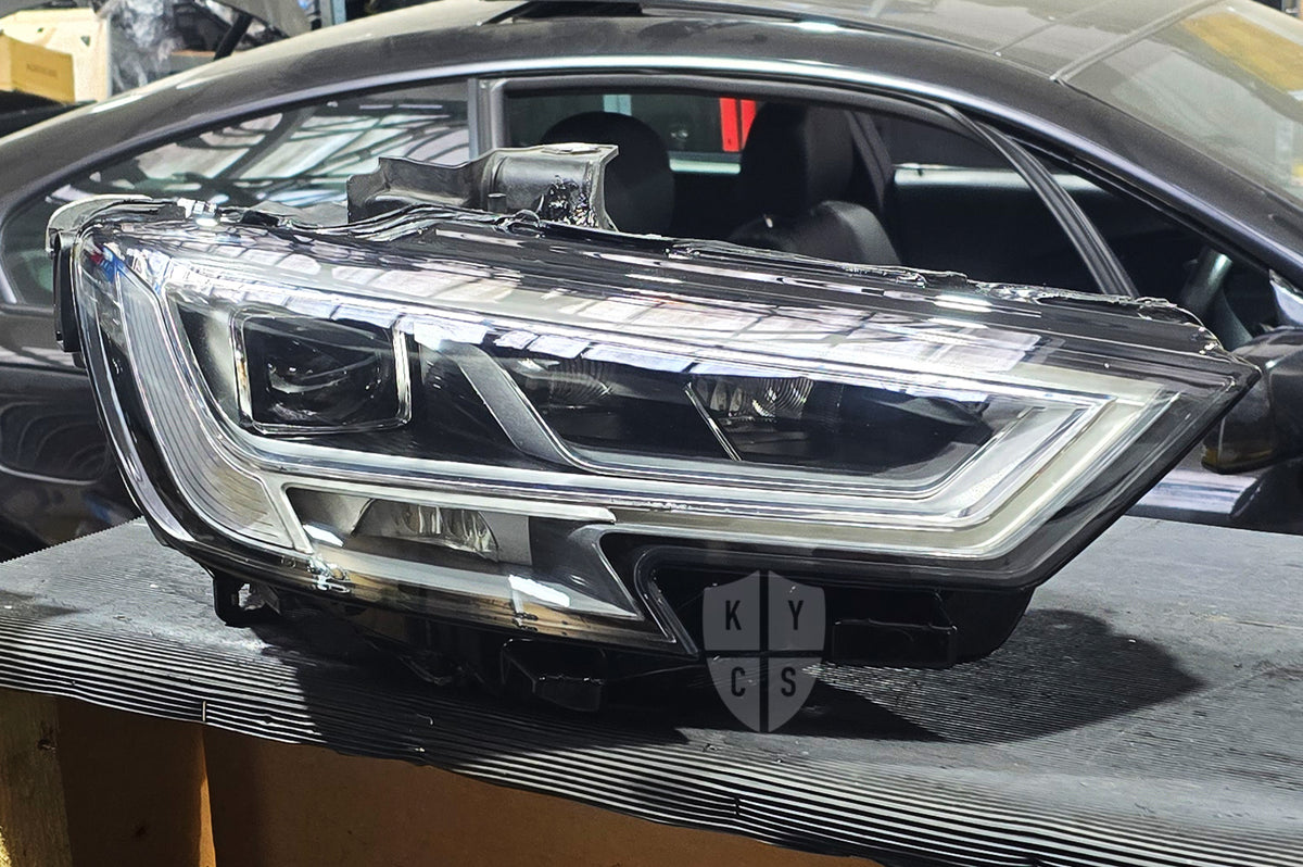 Audi A3 S3 RS3 8V headlight lens replacement by KYCS, Oldbury (photo 7)
