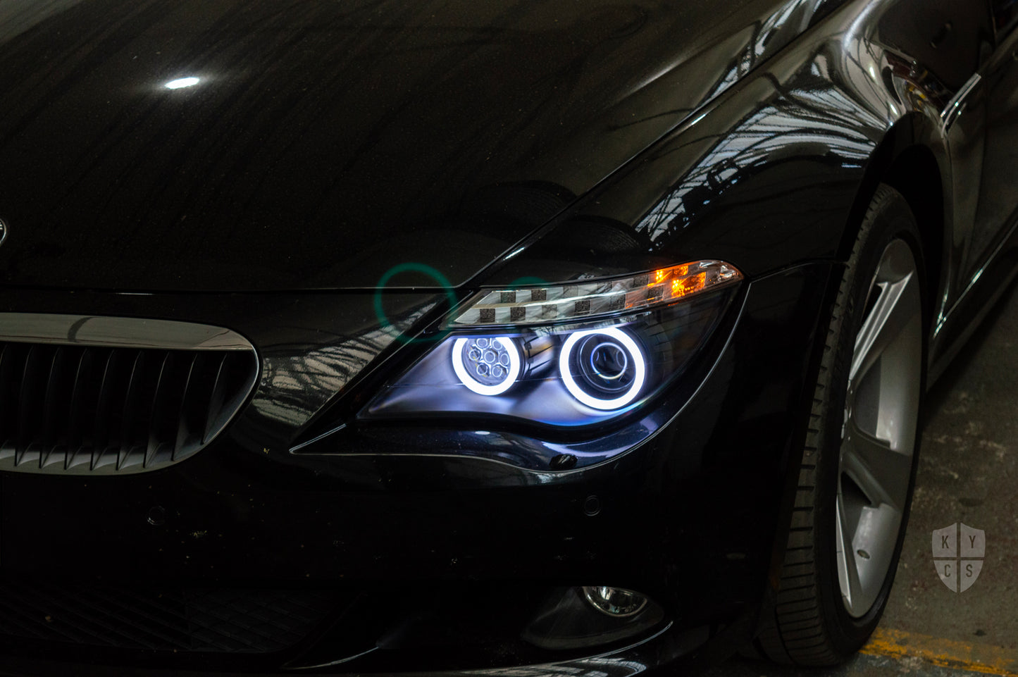 E63 E64 LCI - Round Angel Eyes (6 Series & M6 Xenon Headlights)