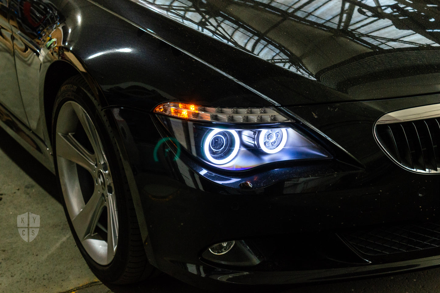 E63 E64 LCI - Round Angel Eyes (6 Series & M6 Xenon Headlights)