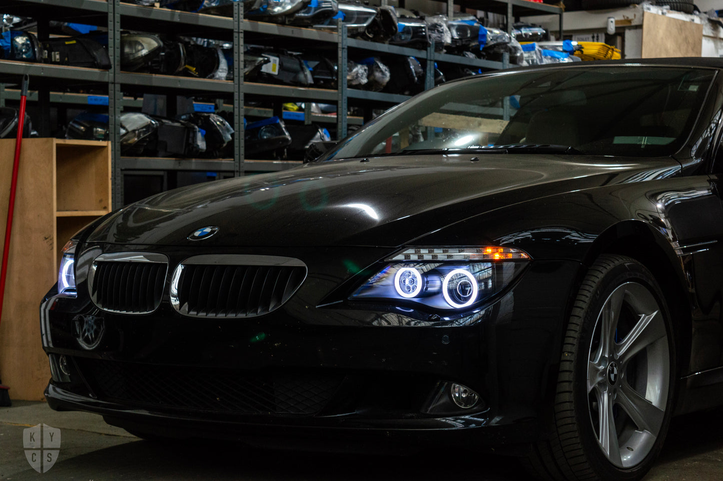 E63 E64 LCI - Round Angel Eyes (6 Series & M6 Xenon Headlights)