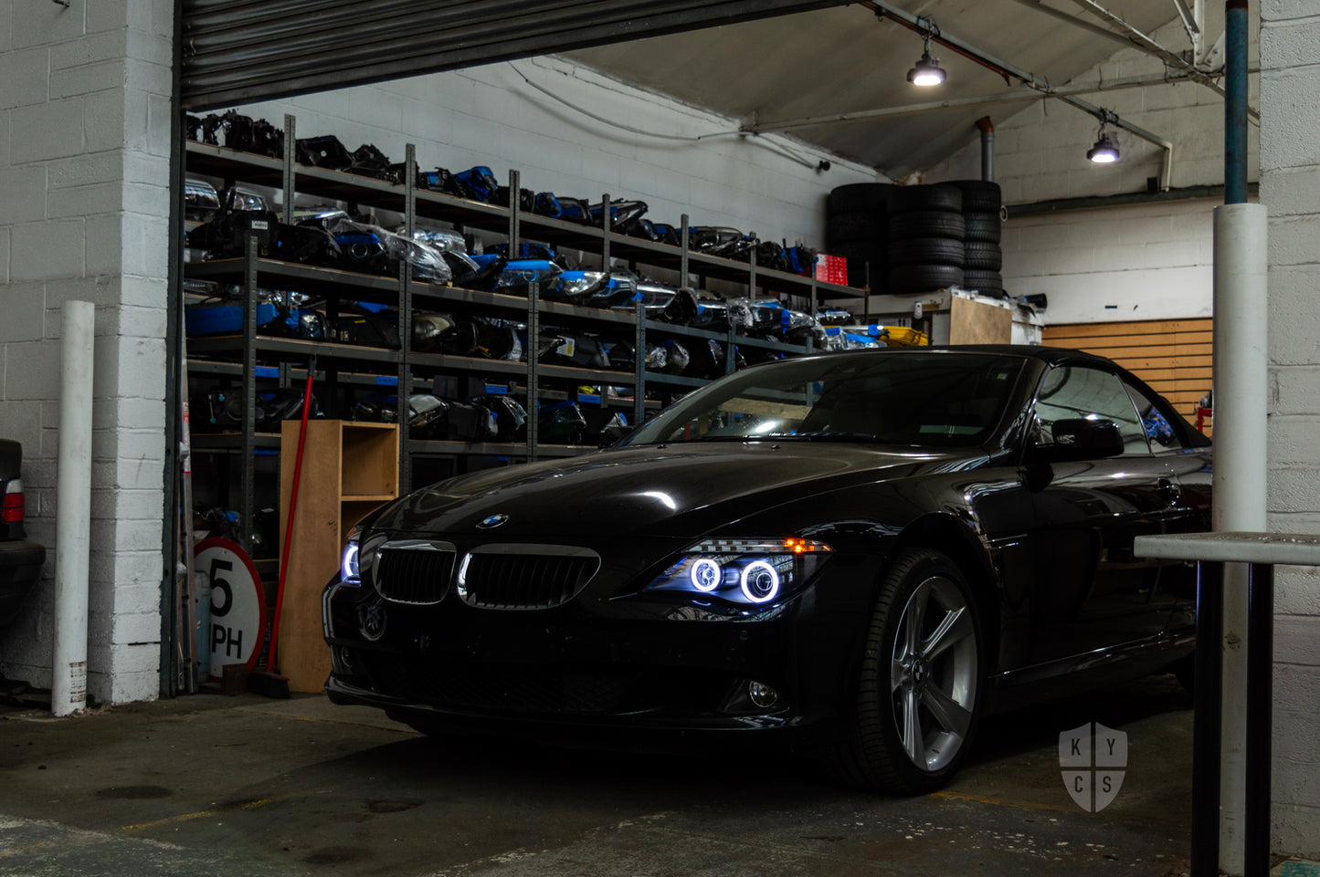E63 E64 LCI - Round Angel Eyes (6 Series & M6 Xenon Headlights)