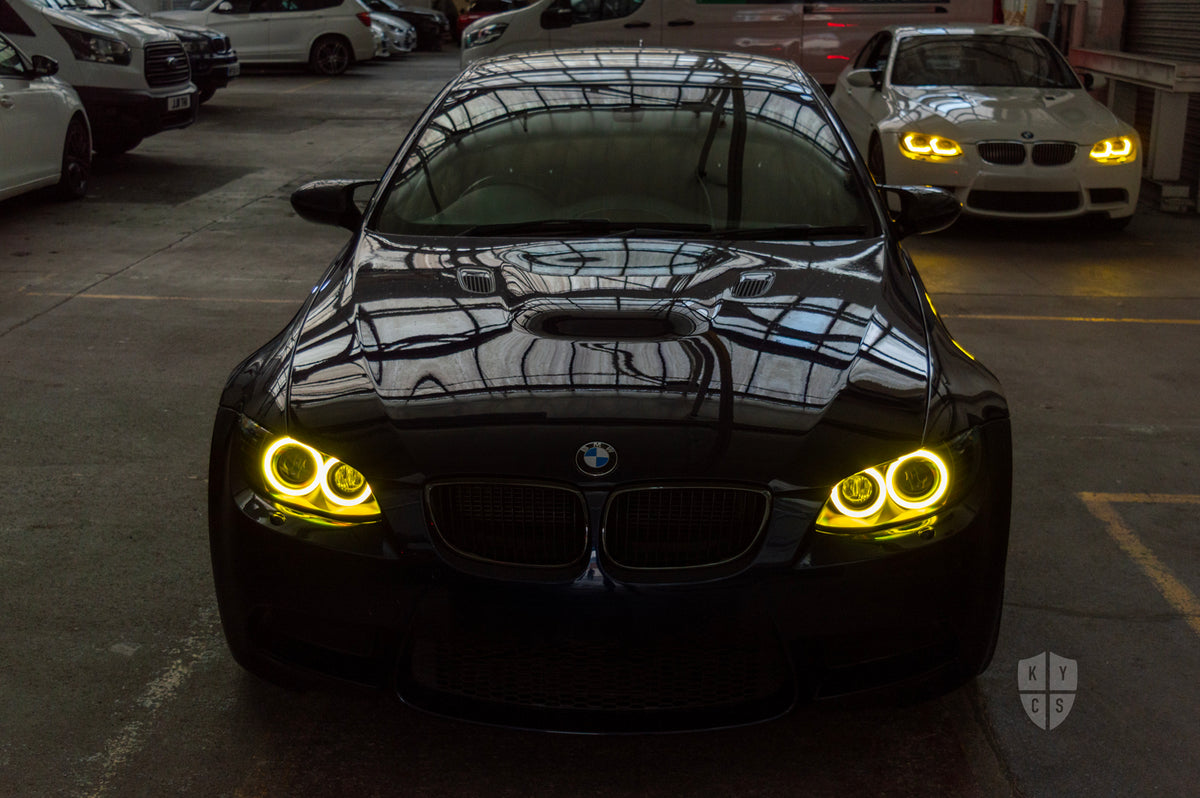 E9x M3 & E92 E93 Pre LCI - Round Angel Eyes (3 Series & M3 Xenon Headlights)