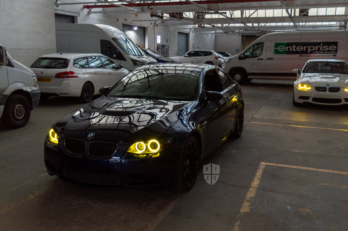 E9x M3 & E92 E93 Pre LCI - Round Angel Eyes (3 Series & M3 Xenon Headlights)