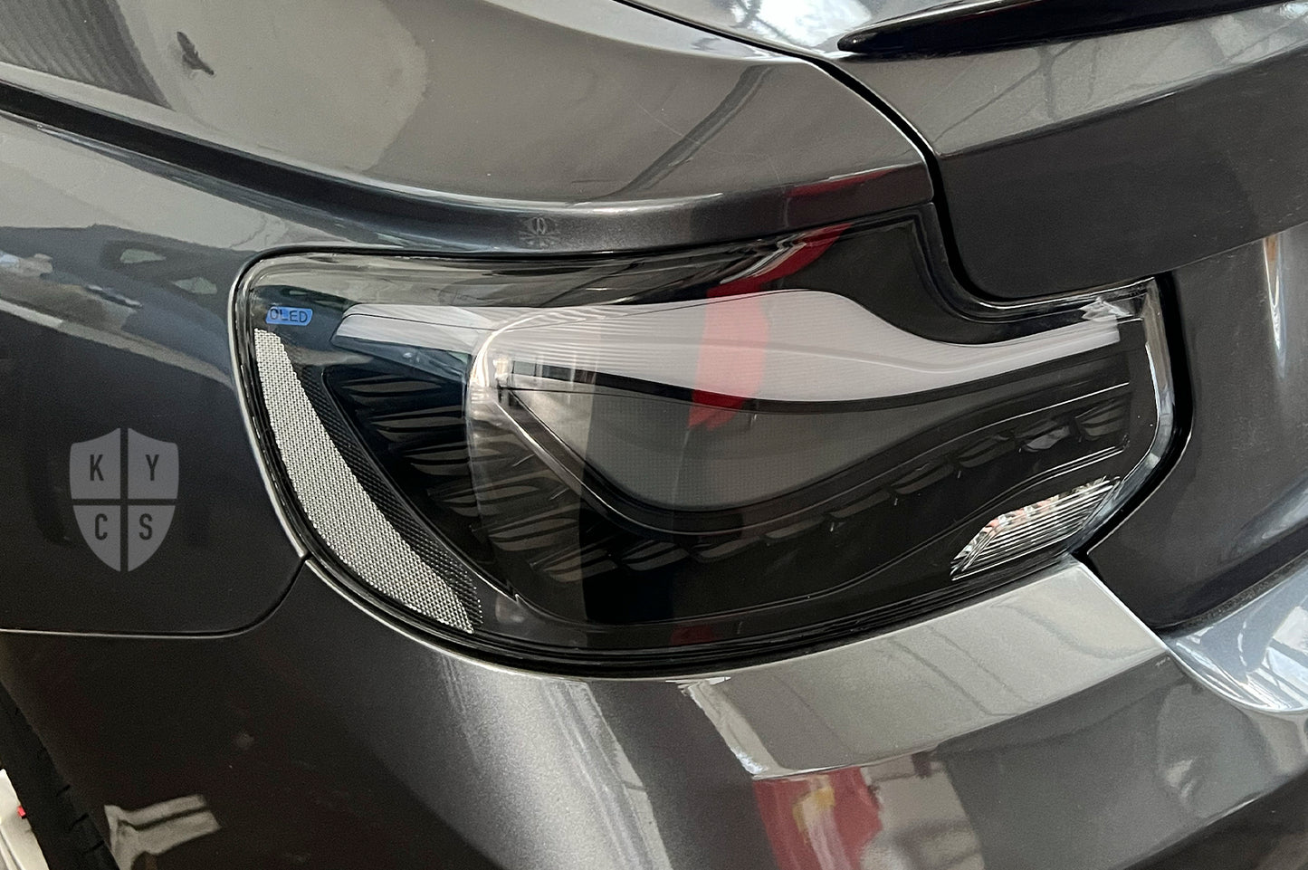 BayOptiks - BMW F22 F23 F87 2 Series & M2 Tail Lights - Sequential OLED GTS Style (Smoked)