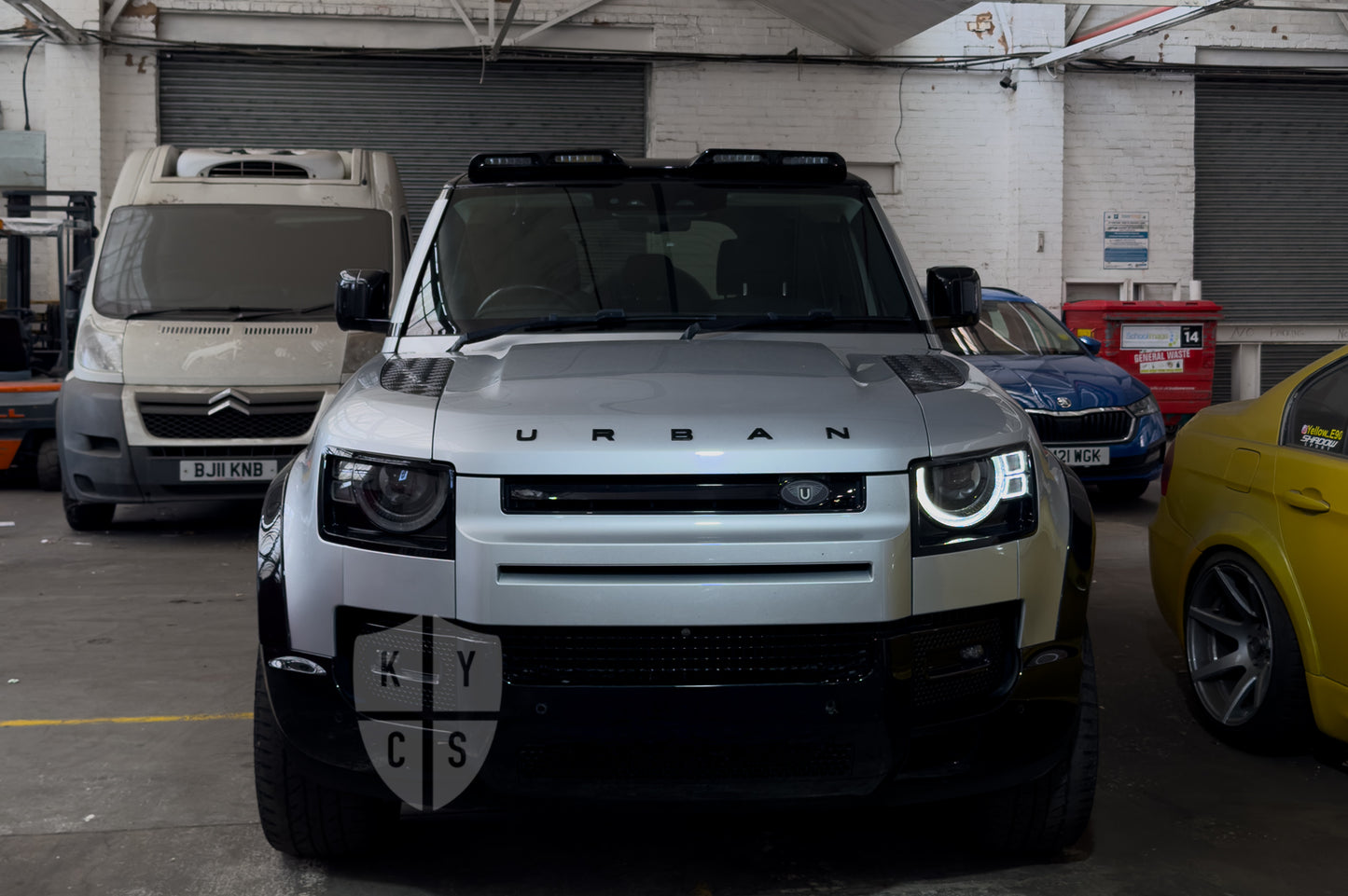 Land Rover New Defender (L663 2020+) Refurbishment & Repair From Burnt/Yellowing Failed Signature Ring LED DRL