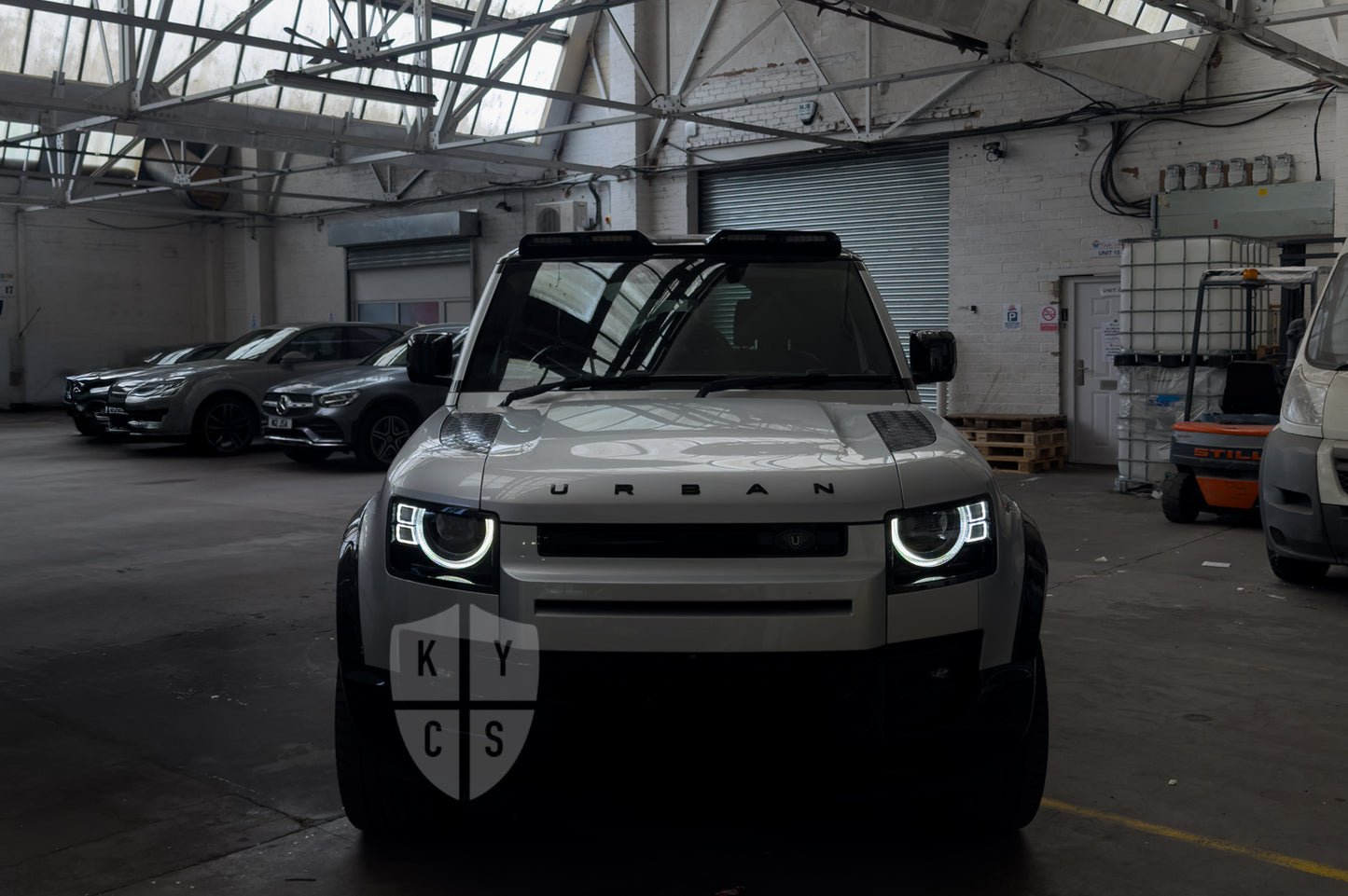 Land Rover New Defender (L663 2020+) Refurbishment & Repair From Burnt/Yellowing Failed Signature Ring LED DRL