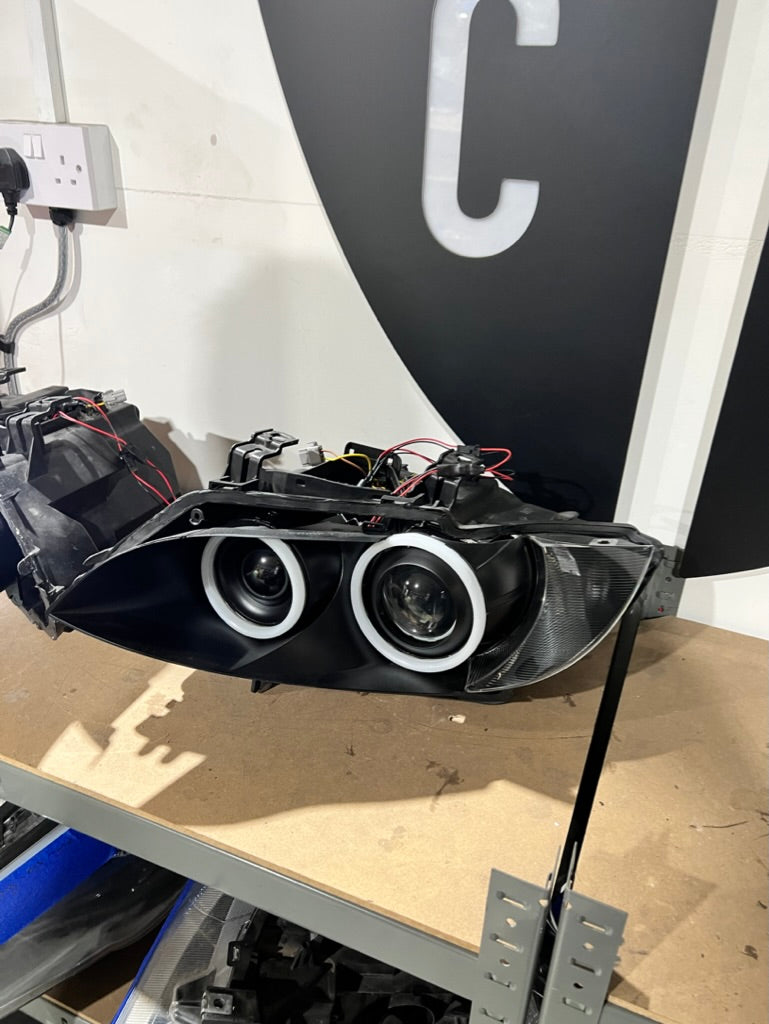 Prebuilt - E9x M3, E92/E93 Pre LCI (KYCS Full Circle Switchback Angel Eyes)