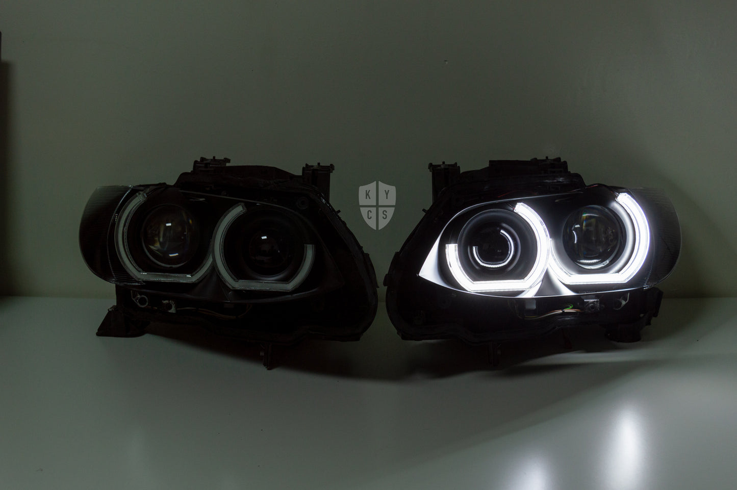 Prebuilt - E9x M3, E92/E93 Pre LCI (KYCS 3/4 DTM Angel Eyes)