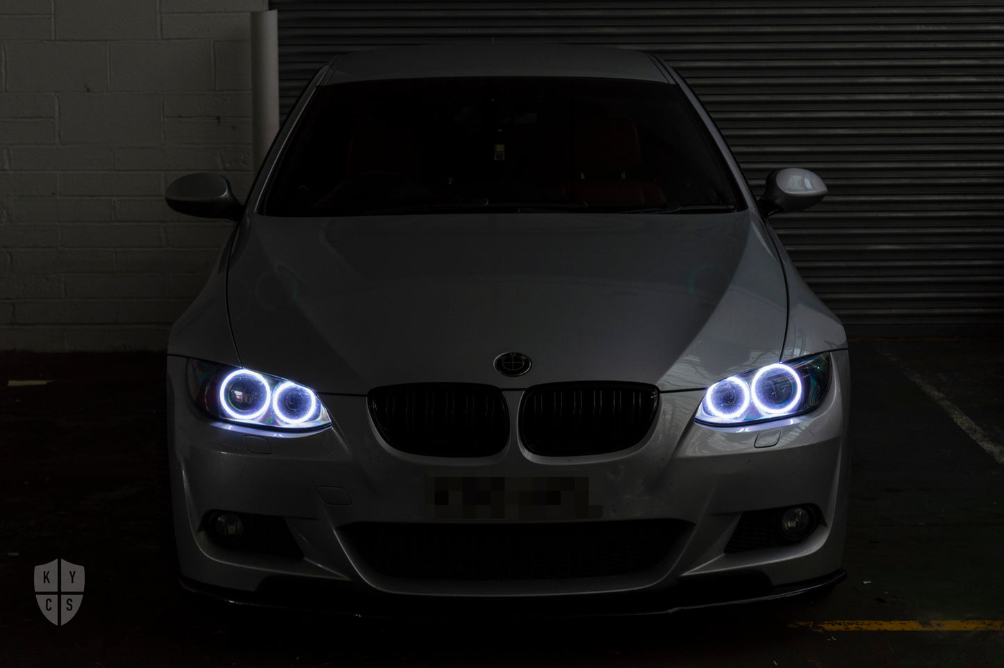 Prebuilt - E9x M3, E92/E93 Pre LCI (KYCS Full Circle Thin & Bright Angel Eyes)