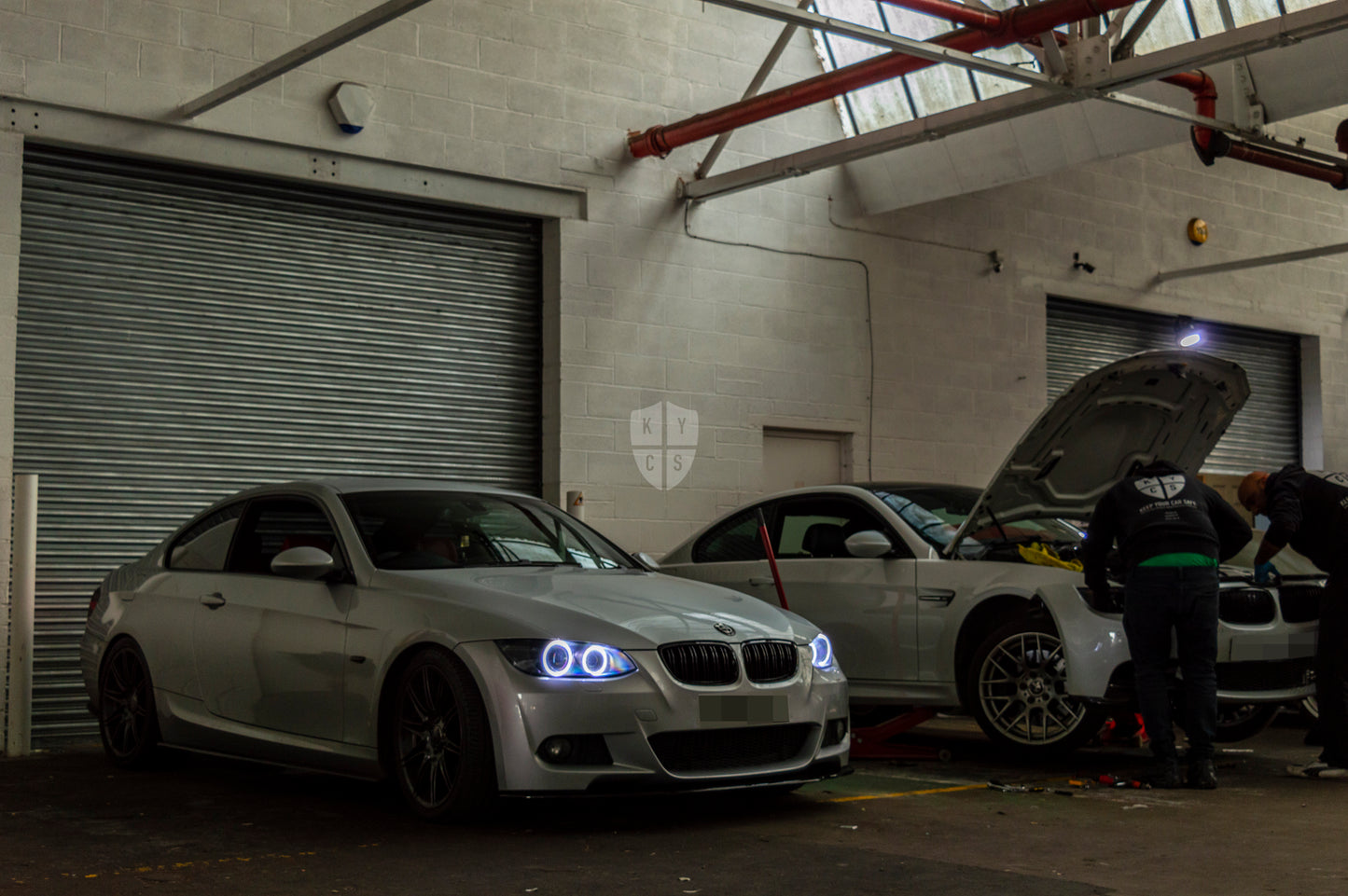 E9x M3 & E92 E93 - Round Angel Eyes (3 Series & M3 Xenon Headlights)