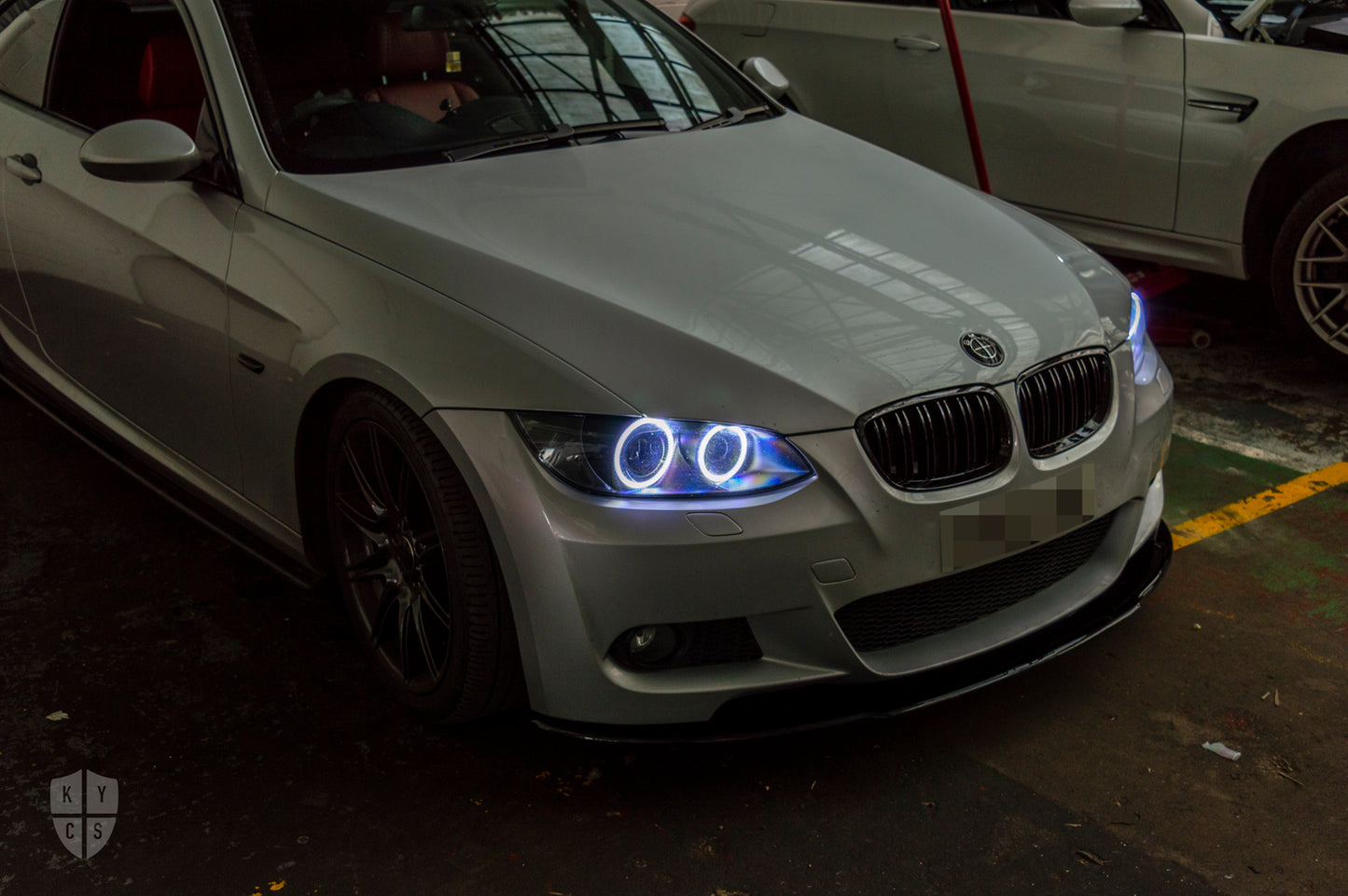 E9x M3 & E92 E93 - Round Angel Eyes (3 Series & M3 Xenon Headlights)