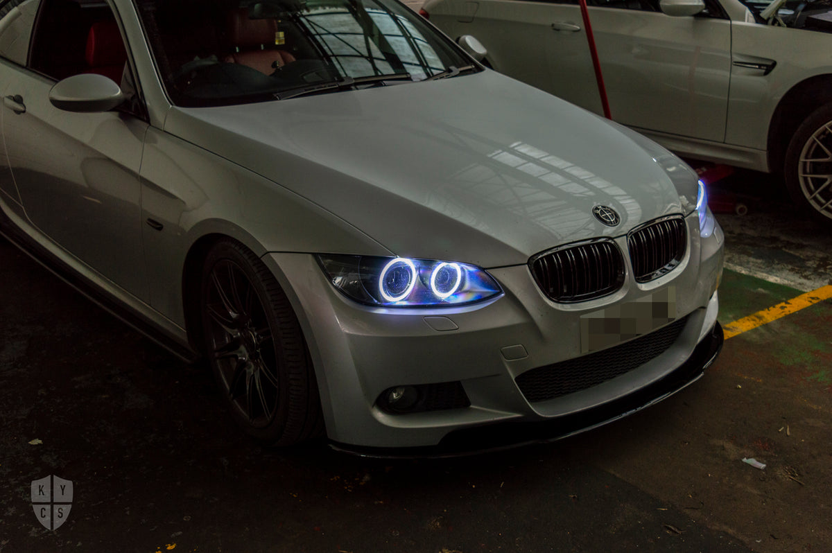 E9x M3 & E92 E93 Pre LCI - Round Angel Eyes (3 Series & M3 Xenon Headlights)