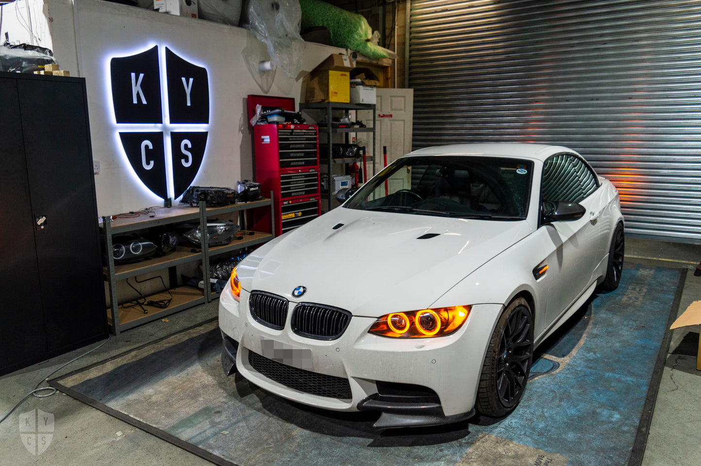 E9x M3 & E92 E93 - Round Angel Eyes (3 Series & M3 Xenon Headlights)