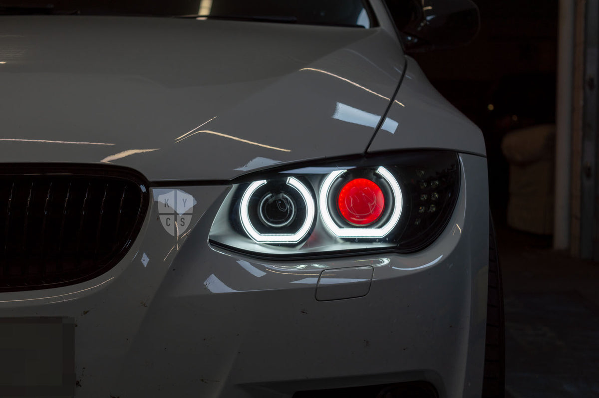 E92 E93 LCI - DTM Angel Eyes (3 Series Xenon Headlights)
