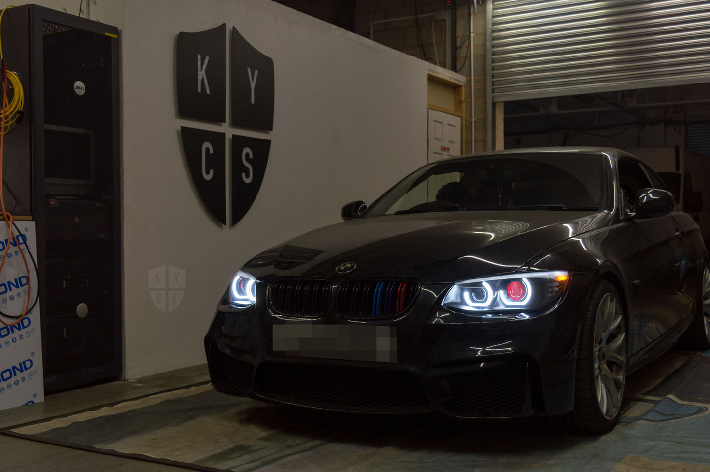 E92 E93 LCI - 3/4 DTM Angel Eyes (3 Series Xenon Headlights)