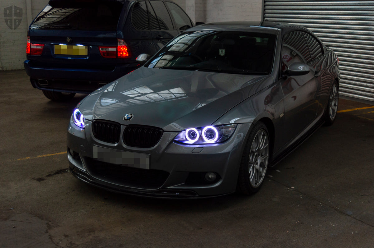 E9x M3 & E92 E93 Pre LCI - Round Angel Eyes (3 Series & M3 Xenon Headlights)