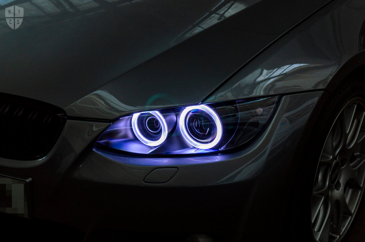 E9x M3 & E92 E93 Pre LCI - Round Angel Eyes (3 Series & M3 Xenon Headlights)