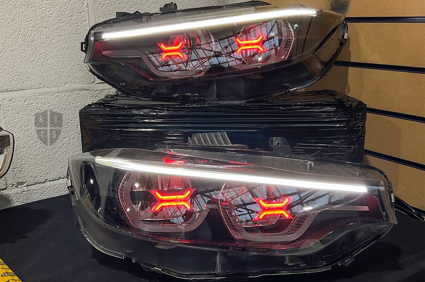 F32 F33 F36 F80 F82 F83 LCI - DRL & Eyebrow Upgrade/Replacement (4 Series & M3 M4 Adaptive LED Headlights)