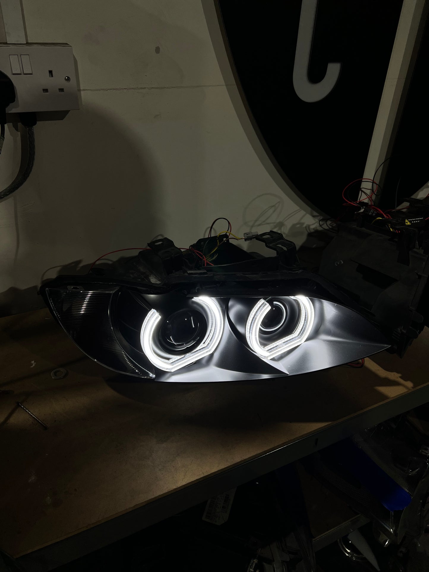 Available Now - E9x M3, E92/E93 Pre LCI (KYCS DTM White Angel Eyes)