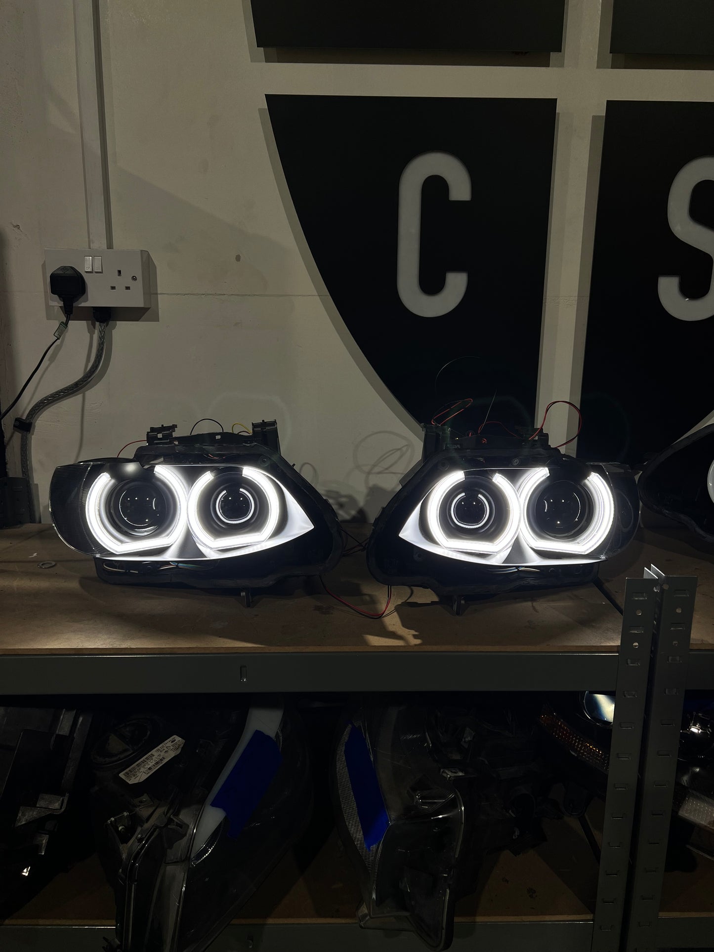 Available Now - E9x M3, E92/E93 Pre LCI (KYCS DTM White Angel Eyes)