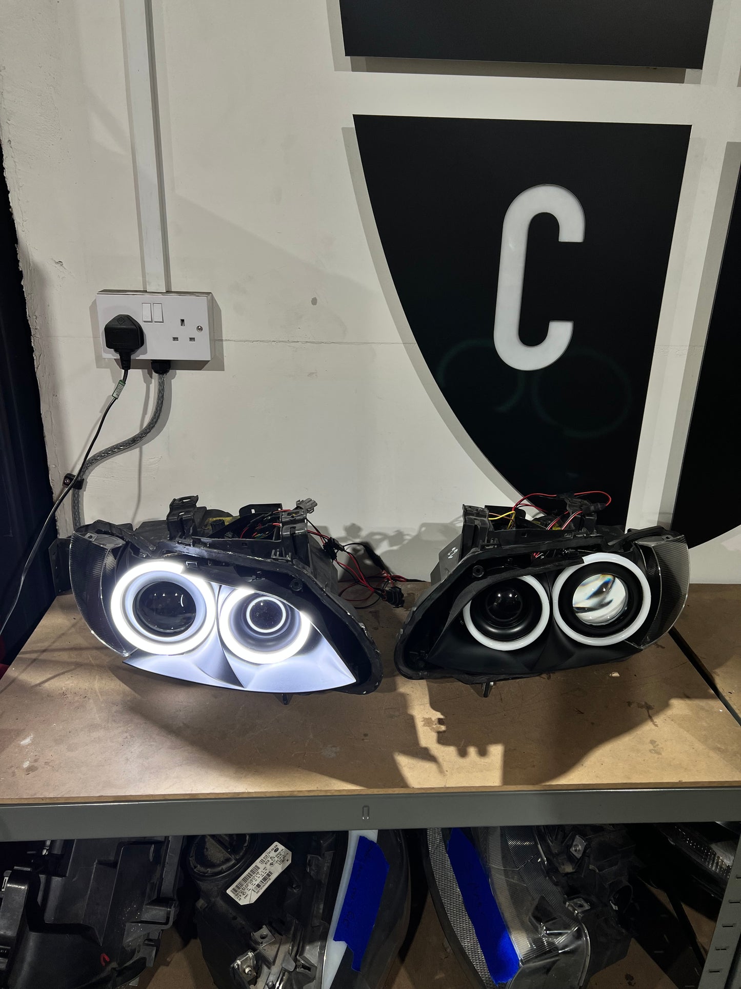 Available Now - E9x M3, E92/E93 Pre LCI (KYCS Full Circle White Angel Eyes)