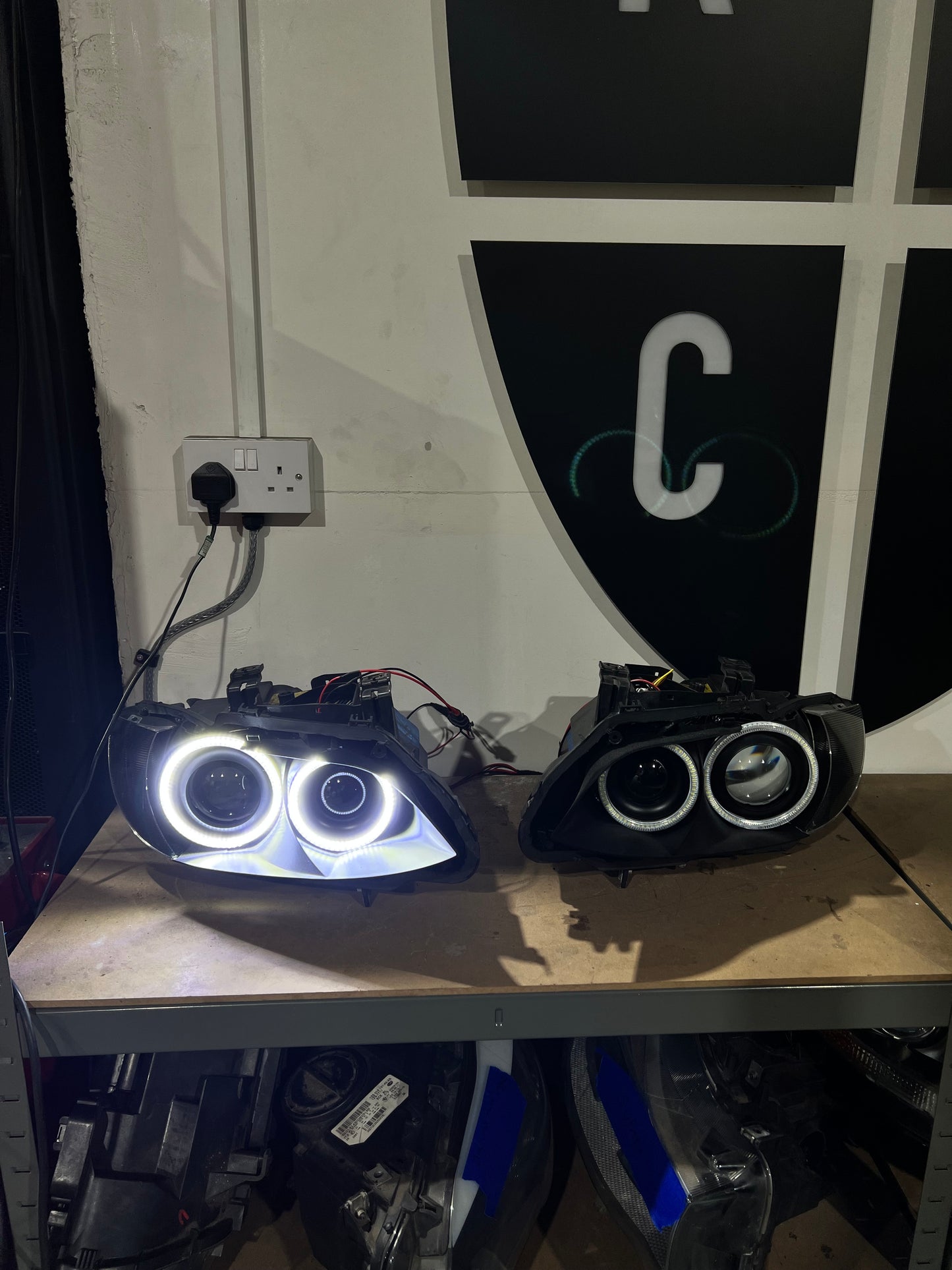 Available Now - E9x M3, E92/E93 Pre LCI (KYCS Full Circle White Angel Eyes)