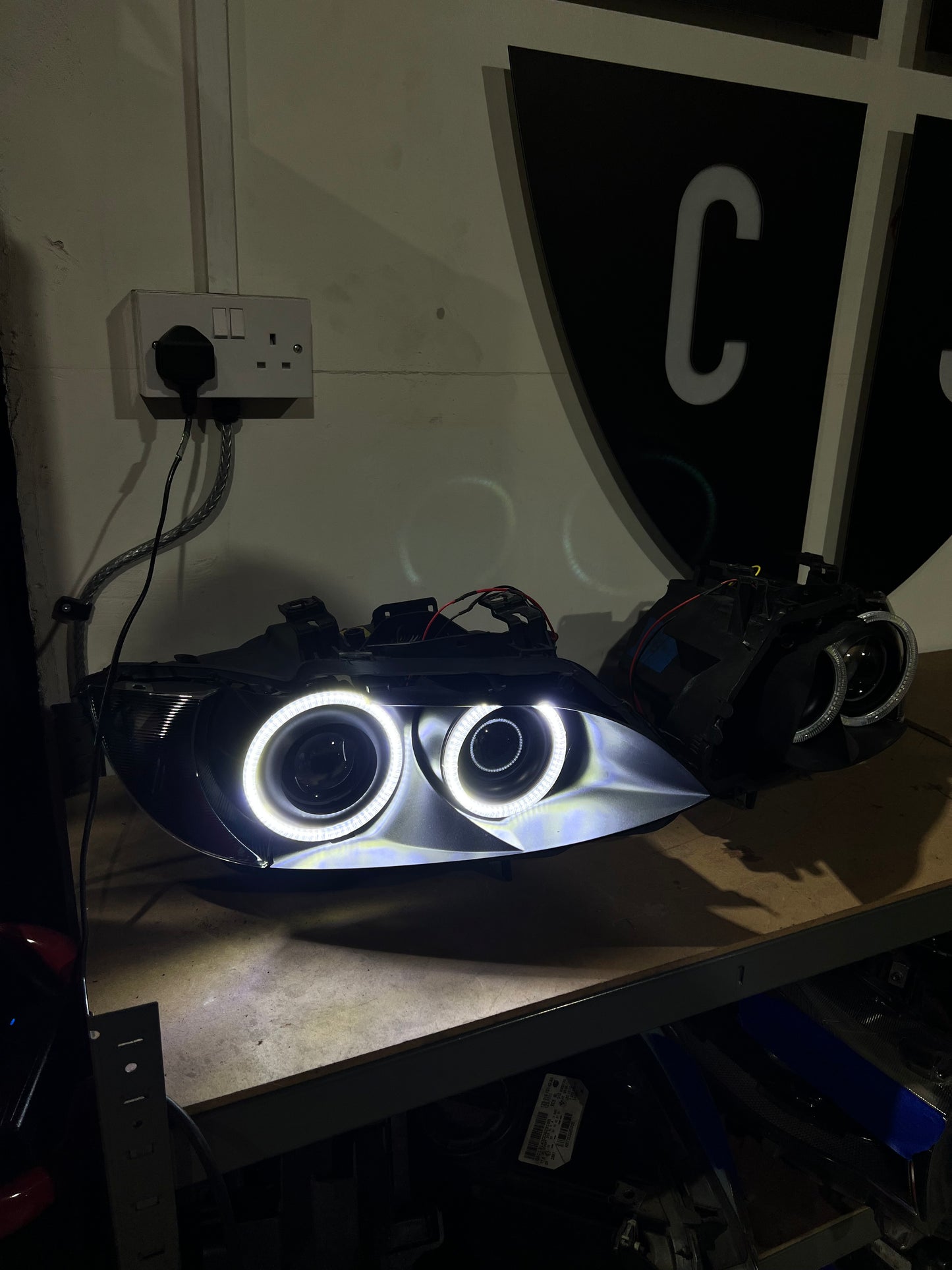 Available Now - E9x M3, E92/E93 Pre LCI (KYCS Full Circle White Angel Eyes)
