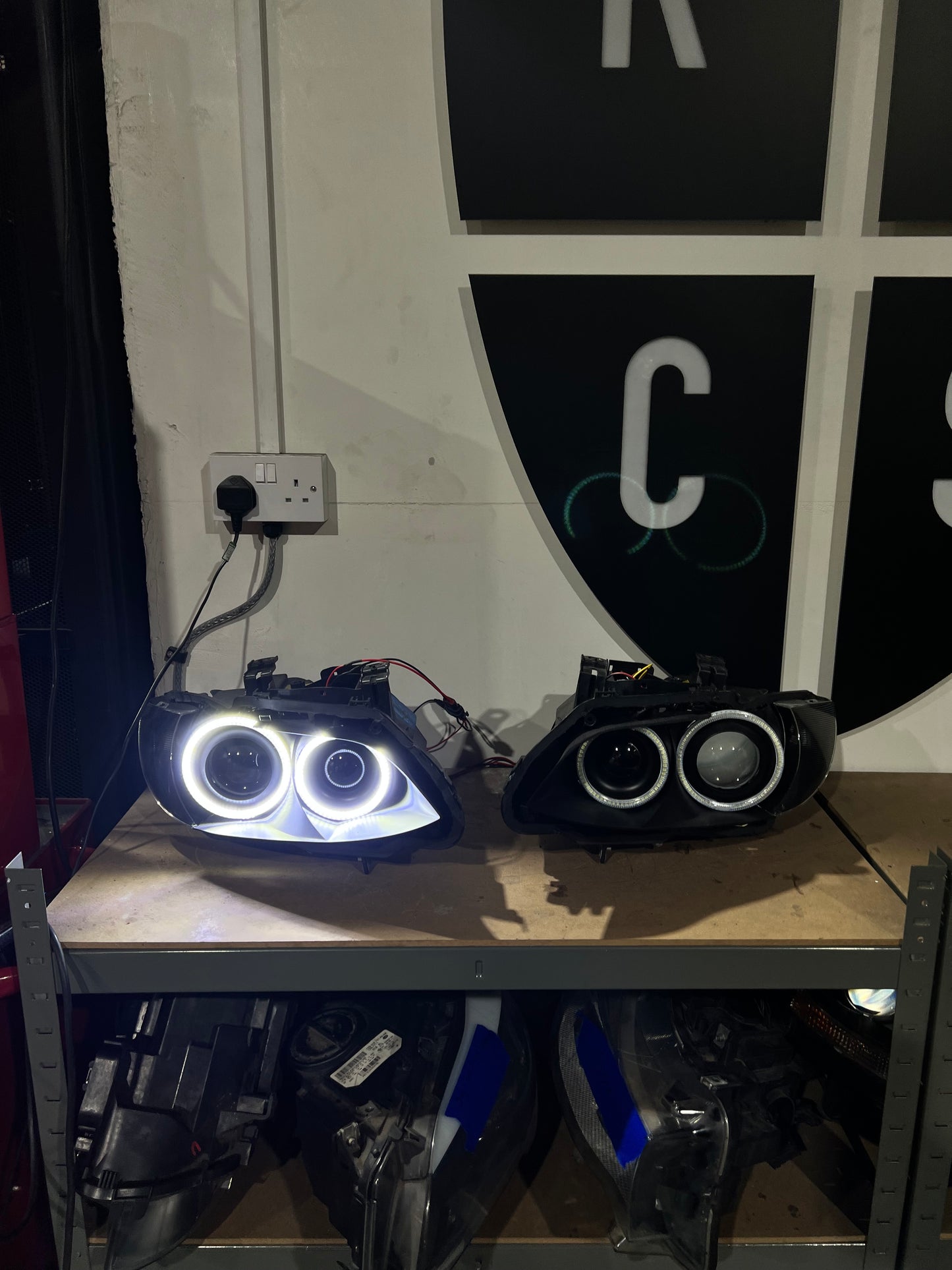 Available Now - E9x M3, E92/E93 Pre LCI (KYCS Full Circle White Angel Eyes)