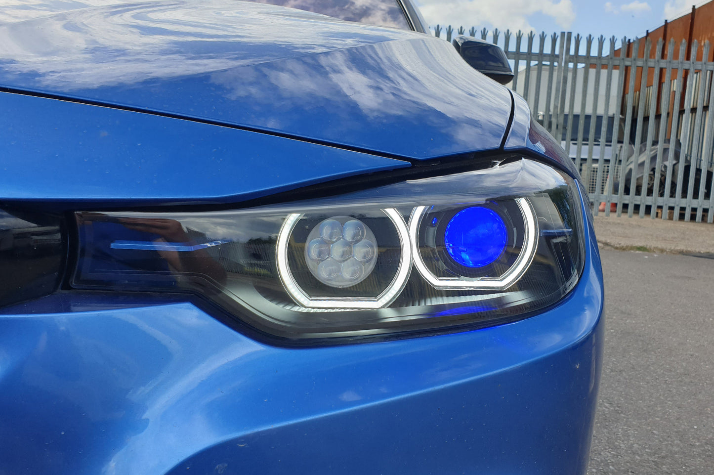 F30 F31 Pre LCI - DTM Angel Eyes (3 Series Halogen Headlights)