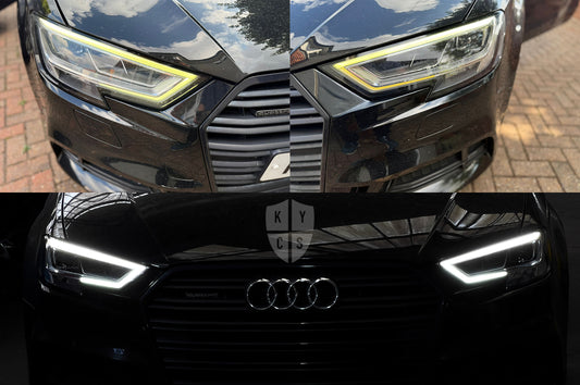 Audi Headlight Fitting