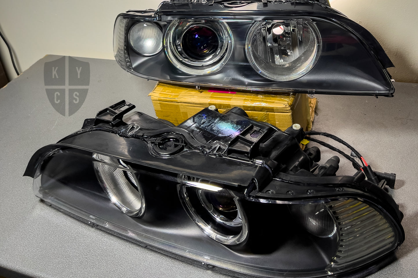 BMW 5 Series E39 Refurbishment Including New Lenses & Adjusters Replacement