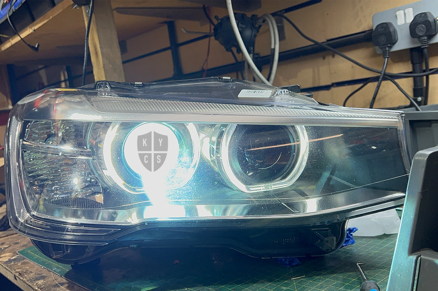 Angel eyes functional post repair