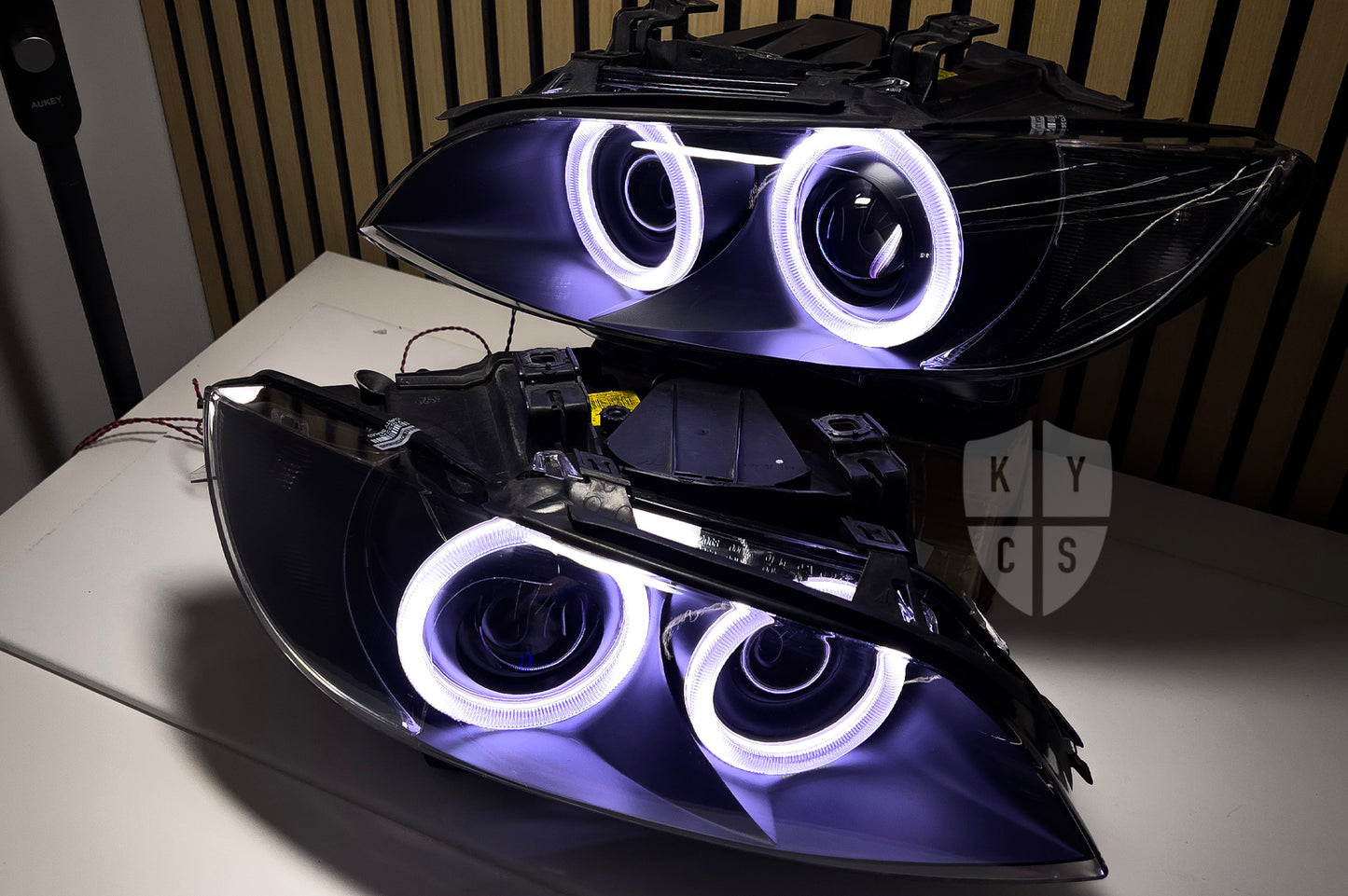 E9x M3 & E92 E93 Pre LCI - Round Angel Eyes (3 Series & M3 Xenon Headlights)