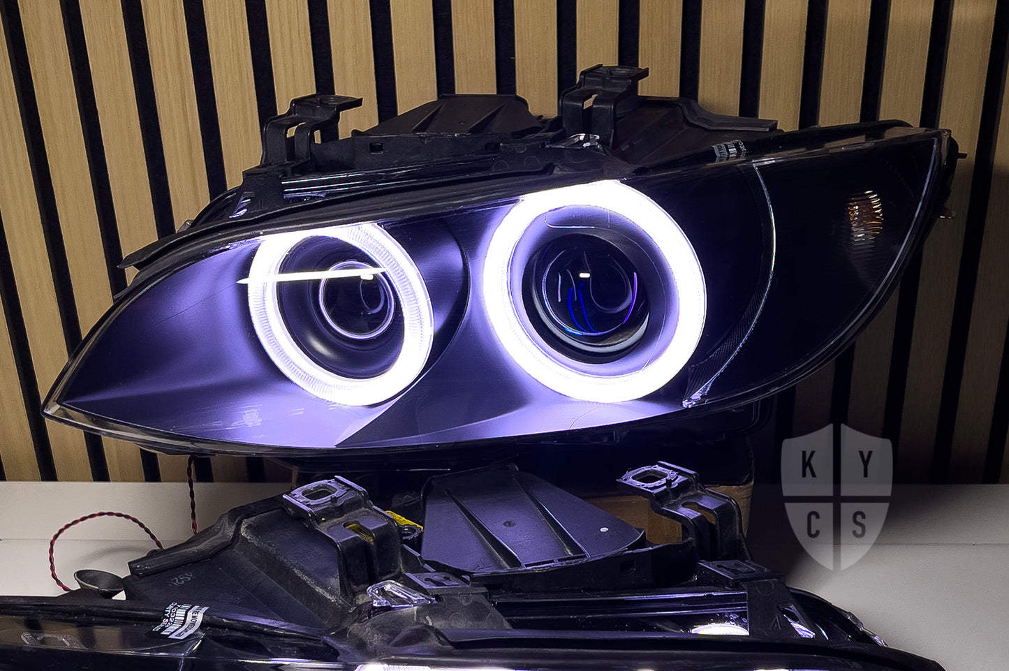 E9x M3 & E92 E93 Pre LCI - Round Angel Eyes (3 Series & M3 Xenon Headlights)