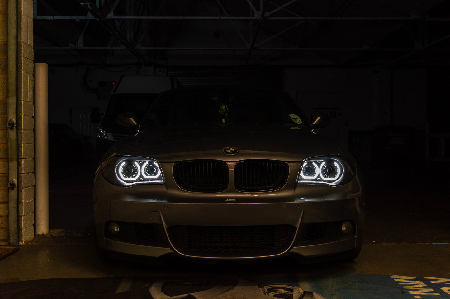 E87 & E81 E82 E88 Pre LCI - DTM Angel Eyes (BMW 1 Series & 1M Halogen Headlights)