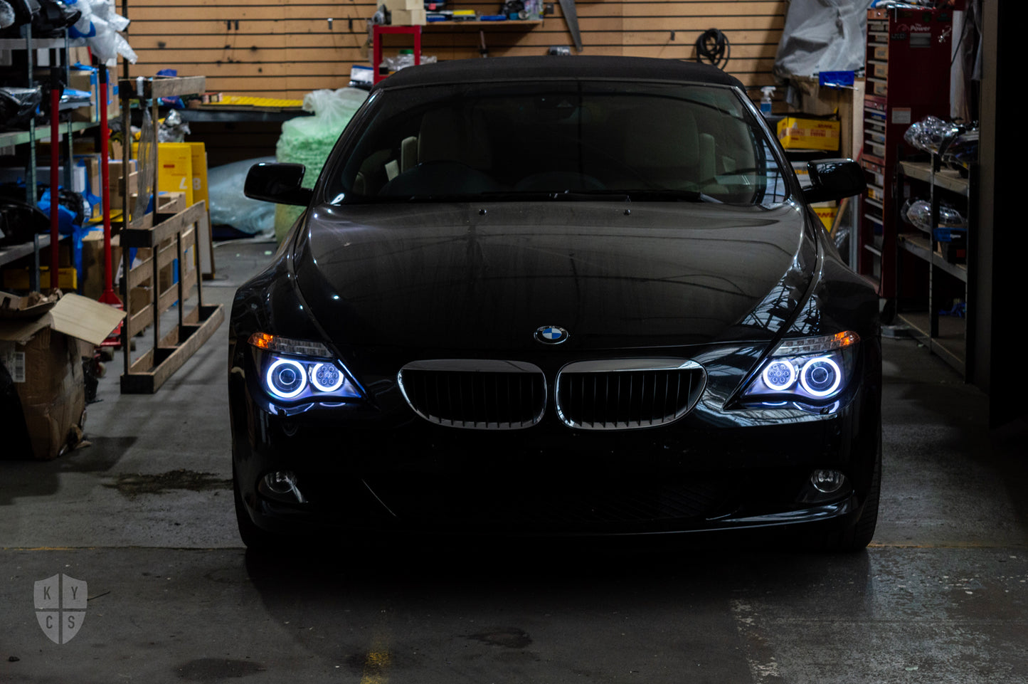 E63 E64 LCI - Round Angel Eyes (6 Series & M6 Xenon Headlights)
