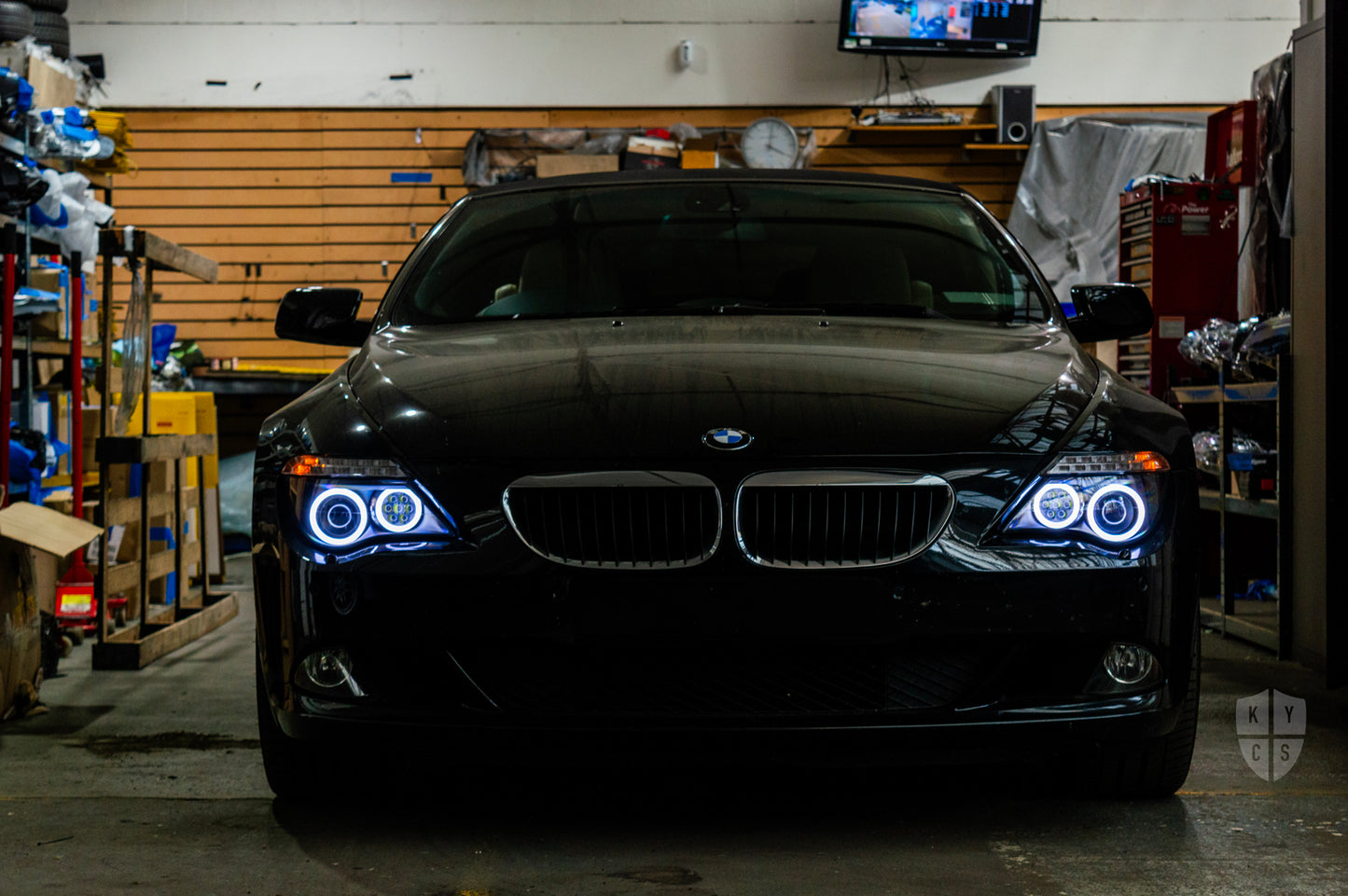 E63 E64 LCI - Round Angel Eyes (6 Series & M6 Xenon Headlights)