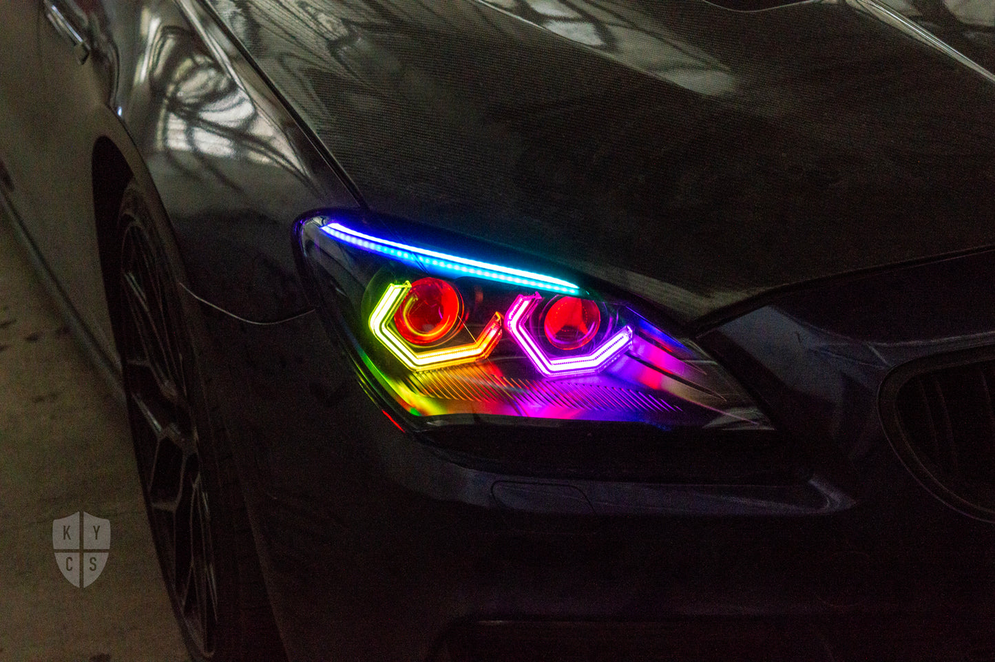 F06 F12 F13 - Vision Angel Eyes (6 Series & M6 Xenon Headlights)