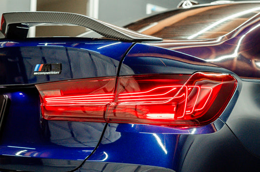 BayOptiks - BMW G20 3 Series & M3 Tail Lights - CSL Laser Style (Red)