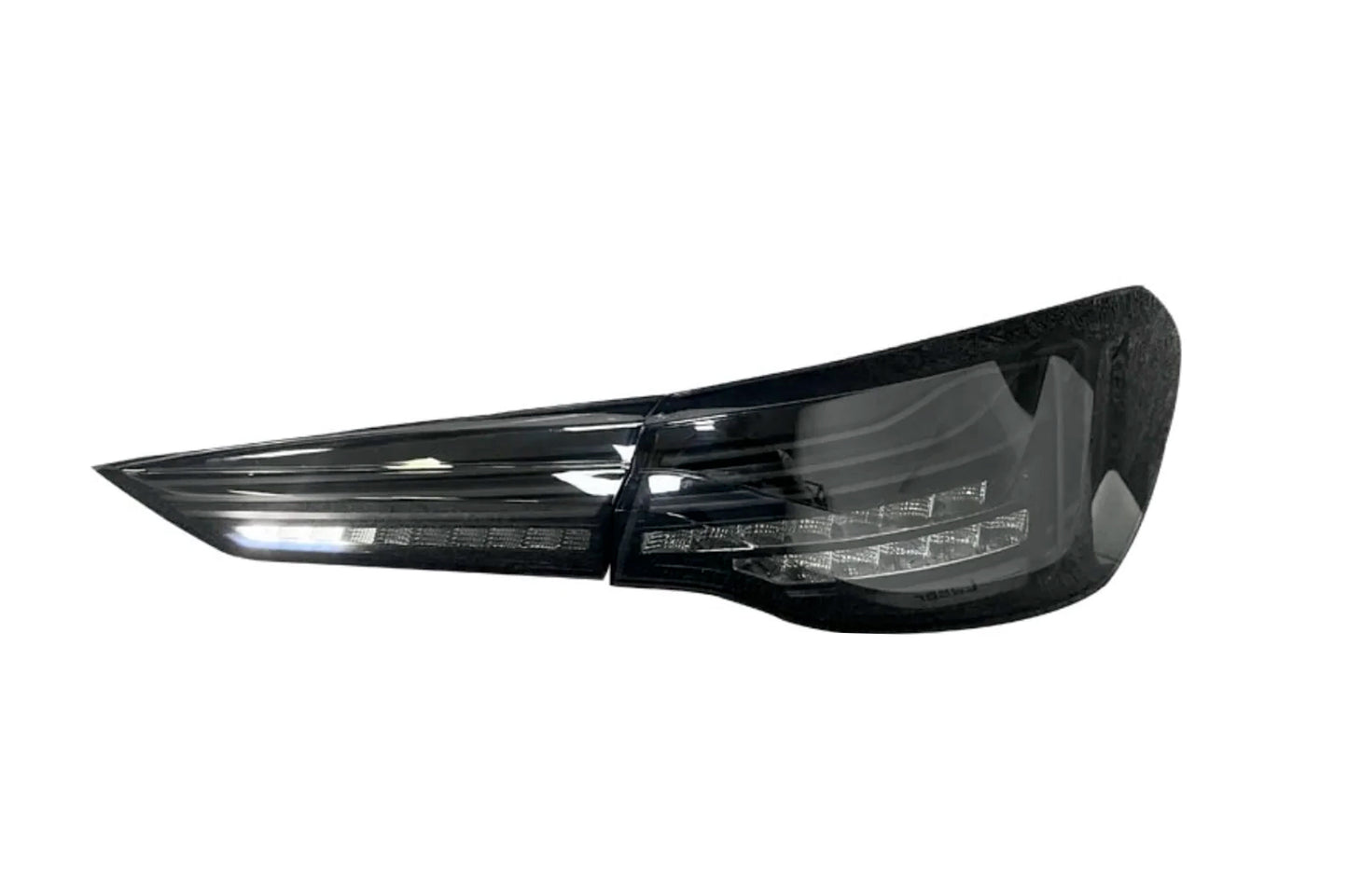 BayOptiks - BMW G22 4 Series & M4 Tail Lights - CSL Laser Style (Smoked)