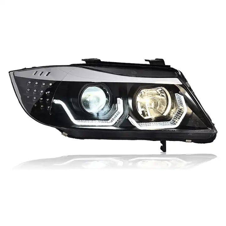 BMW 3 Series (E90 E91) - Complete Replacement Angel Eye Headlights