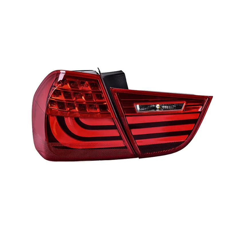 BayOptiks - BMW LCI E90 3 Series & M3 Tail Lights - LCI Style & Start Up Sequence (Red)