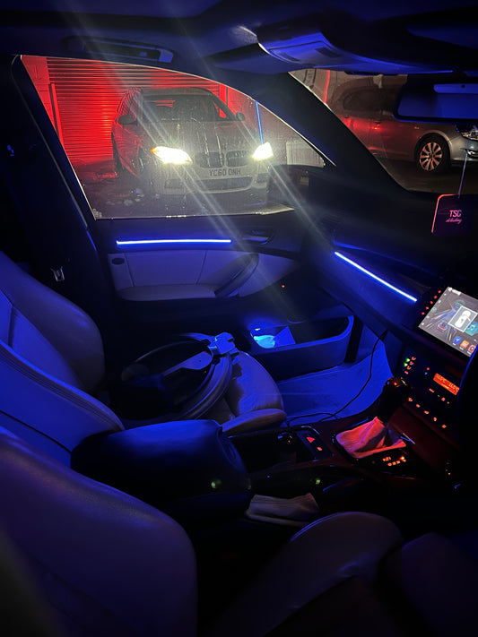 Interior Ambient Lighting Kit - 6 Piece - Single Zone (Colour Changing)