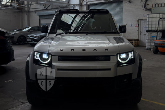 Land Rover Headlight Fitting