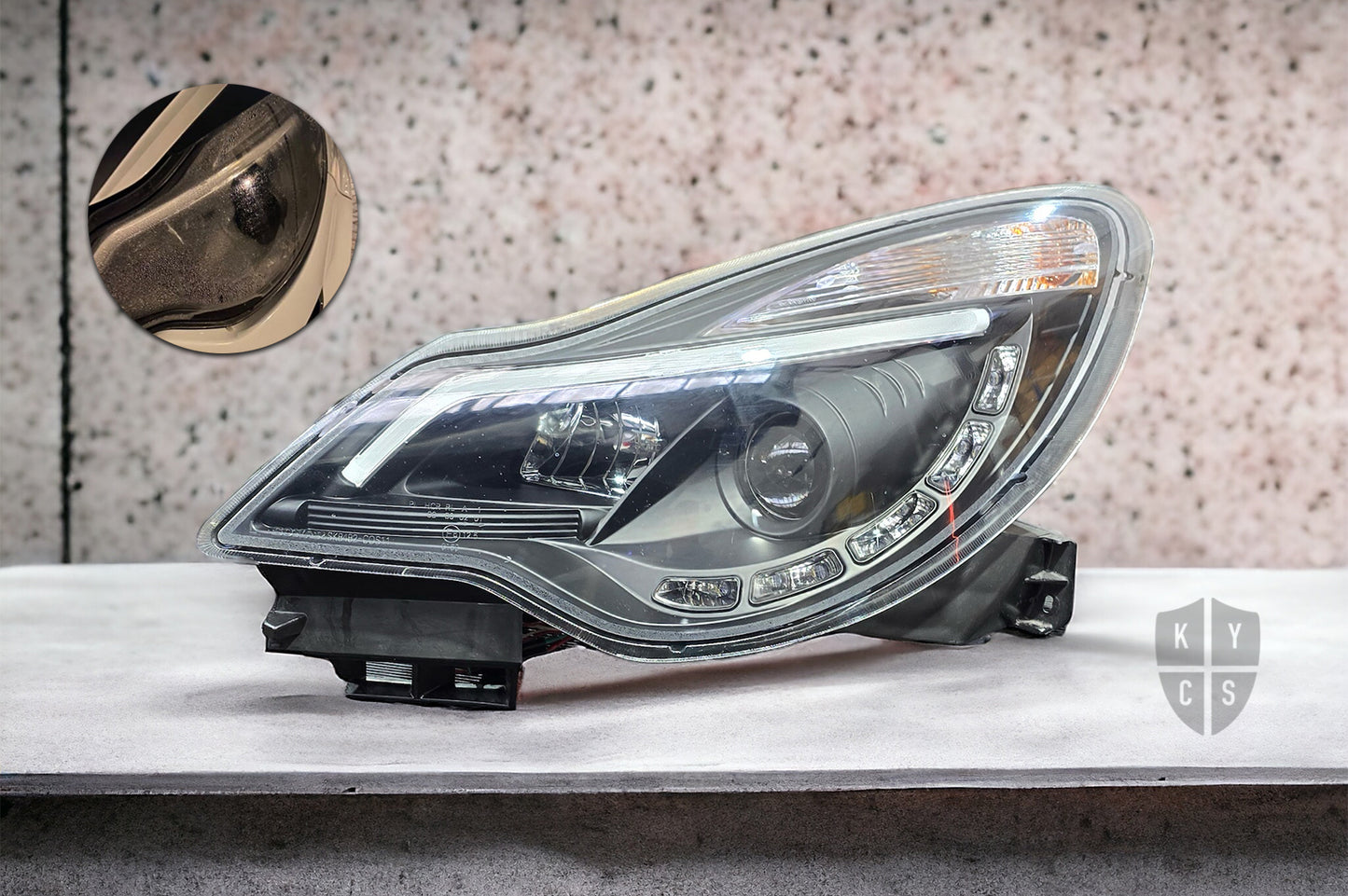 Headlight Water Ingress Inspection