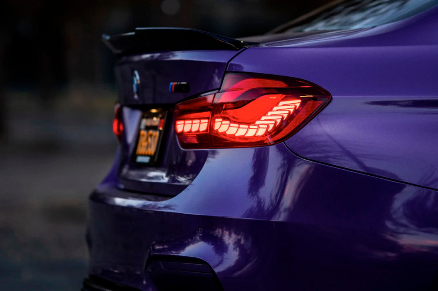 BayOptiks F30 3 Series & F80 M3 Red Sequential OLED GTS Style Tail Lights
