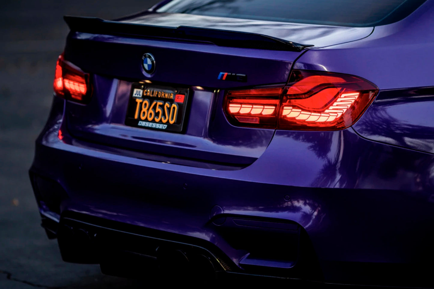 BayOptiks F30 3 Series & F80 M3 Red Sequential OLED GTS Style Tail Lights