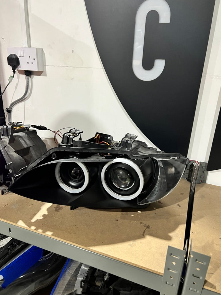 Prebuilt - E9x M3, E92/E93 Pre LCI (KYCS Full Circle Colour Chasing Angel Eyes)