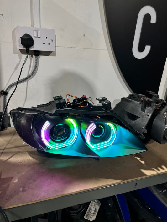 Available Now - E9x M3, E92/E93 Pre LCI (KYCS DTM Colour Chasing Angel Eyes)